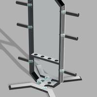 rack porta dischi 