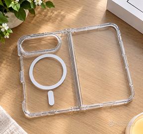 Cover trasparente magnetica per Iphone Duo