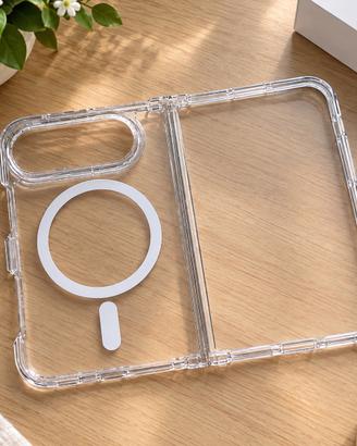 Cover trasparente magnetica per Iphone Duo