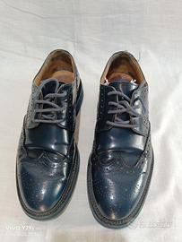Mocassino inglesina uomo blu tg.41