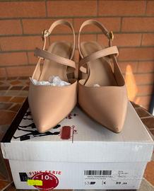 Scarpe décolleté rosa antico n.38