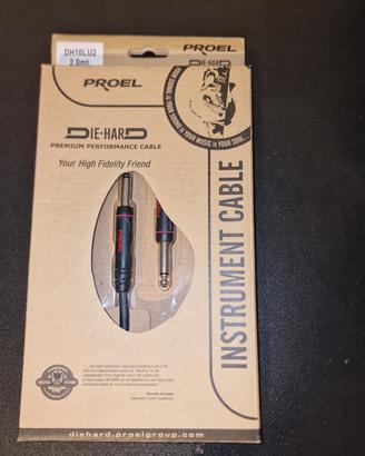 Proel cavo per strumenti DH10LU2 jack M-M 6.3mm