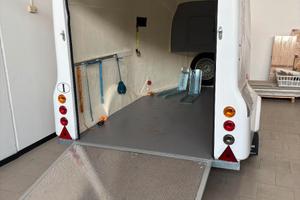 Rimorchio carrello  portamoto