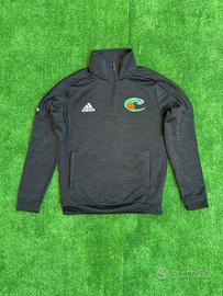 Felpa Adidas Mezza-Zip Climalite Nera - Taglia S