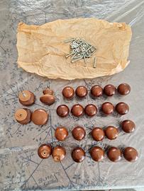 pomelli armadio/pensili  in legno 