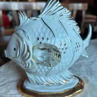 Limoges, oro 18 carati, swaroski, nuovo