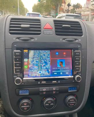 Autoradio Android Auto e CarPay per Volkswagen
