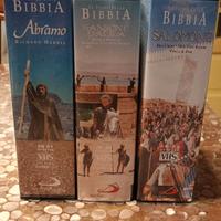 4 COFANETTI DOPPI VHS LE STORIE DELLA BIBBIA