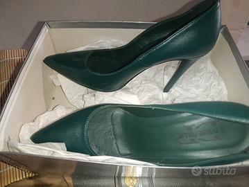 Decolleté Divine Follie verde bottiglia -  37