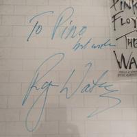 PINK FLOYD AUTOGRAFO ROGER WATERS 