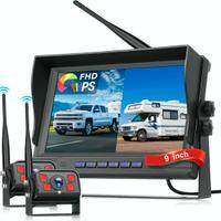 Hodozzy Kit Retrocamere e Monitor per Camper