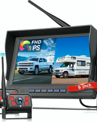 Hodozzy Kit Retrocamere e Monitor per Camper