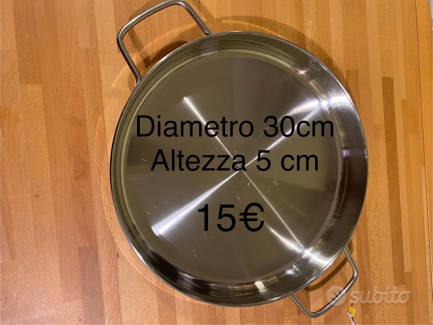 Pentola a due manici Acciaio inox diam 30cm - Arredamento e