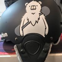 Casco da sciare adulti e ragazzi 50-54cm