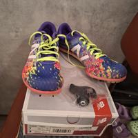 scarpe chiodate per Mezzofondo usate 3 volte n. 37