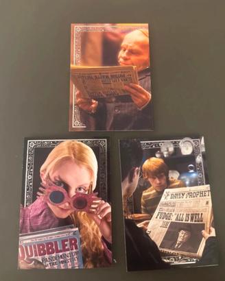Harry potter trading cards parallel