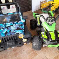 jeep/quad elettrici usati poco