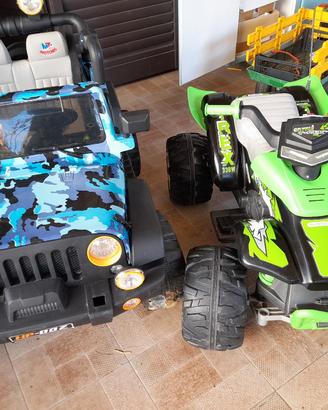 jeep/quad elettrici usati poco