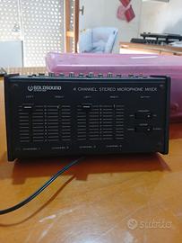 Mixer audio a 4 canali Goldsound