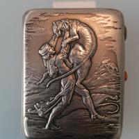 Portasigarette in argento Russia XIX secolo