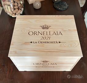 Casse legno Ornellaia