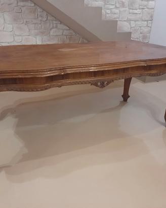 antico tavolo legno stile luigi xv