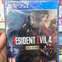 RESIDENT EVIL 4 GOLD EDITION PS4 NUOVO SIGILLATO