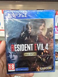 RESIDENT EVIL 4 GOLD EDITION PS4 NUOVO SIGILLATO
