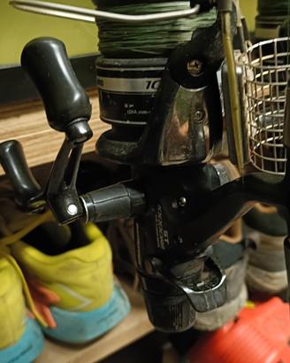 3 canne Shimano ALL ROUND  TE 360XH 75/150g +  3 