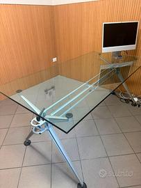 Tecno Nomos 1NM4016 Norman Foster 180x90 cristallo