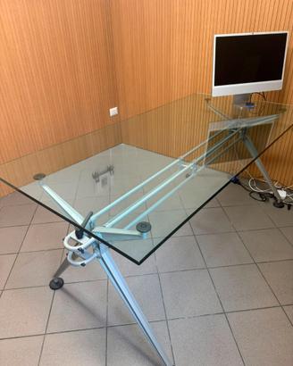 Tecno Nomos 1NM4016 Norman Foster 180x90 cristallo
