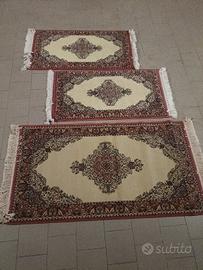 Parure di tappeti persiani da camera da letto 