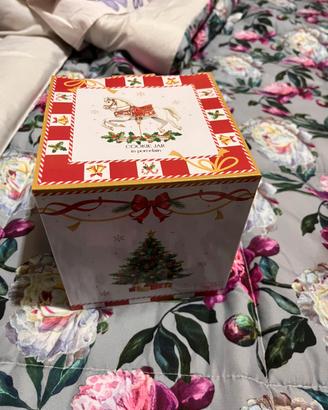 Set Easy Life "Christmas Tale": Biscottiera+Piatto