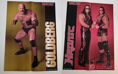 WWE doppio poster Goldberg Kronik WCW 51 x 37 cm