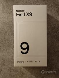 OPPO Find X9 BLACK - NUOVO SIGILLATO