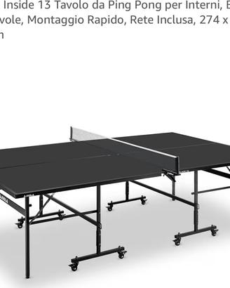 tavolo ping pong joola