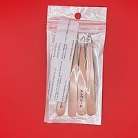 Set pinzette di precisione in acciaio