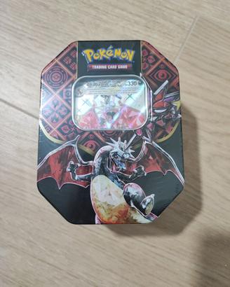 SIGILLATO Tin Pokémon Destino Paldea: Charizard-ex