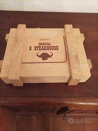 set 6 coltelli da bistecca 