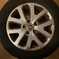 Gomme auto con cerchi fiat 16