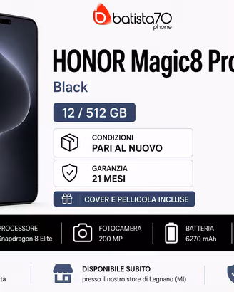 HONOR Magic8 Pro Black 12/512 GB