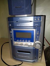 stereo radio doppio CD cassetta