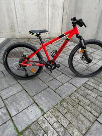 Bicicletta mtb rockrider st 900 24” nuova