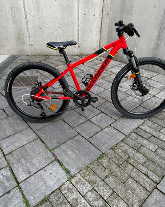 Bicicletta mtb rockrider st 900 24” nuova