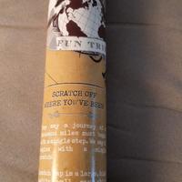 Mappa del mondo da grattare