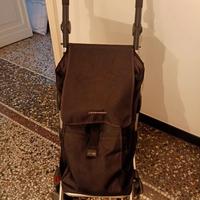 Carrello portaspesa Foppa Pedretti Go Up nero