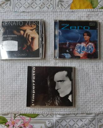 RENATO ZERO Lotto 3 CD Il Dono DualDisc +