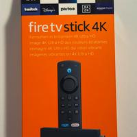 Fire TV Stick 4K HDR Sigillata – Nuova