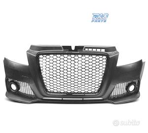 PARAURTI ANTERIORE AUDI A3 8P 08-12 LOOK RS3 NERO 