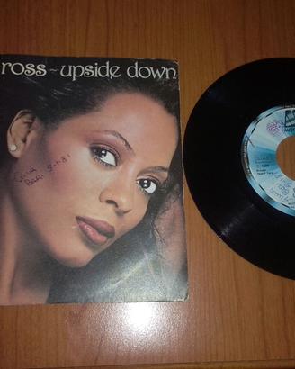 lp 45 diana ross upside down